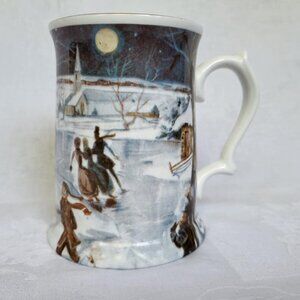 Carling O'Keefe Collector Beer Tankard - Winter Scene - 2nd edition